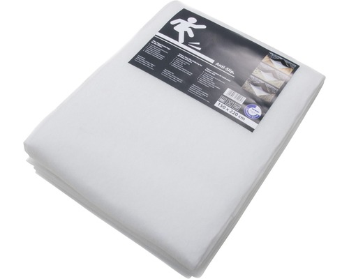 Protection de tapis antidérapante antistatique blanc pour sols lisses 110x160 cm