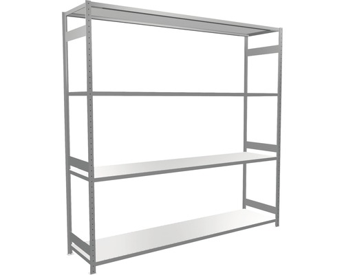 Support angulaire 1 rangée L 380 mm blanc 2 pièces - HORNBACH Luxembourg