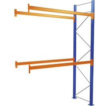 Rayonnage cantilever avec deux niveaux pour le stockage de produits longs