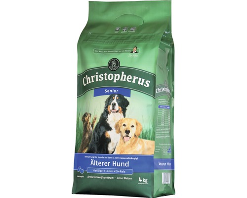 Hundefutter trocken, Allco Christopherus Älterer Hund 4 kg