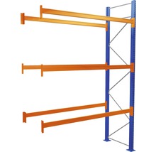 Kragarmregal mit drei Ebenen zur Lagerung von sperrigen Gütern