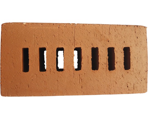 Ziegelstein mit sechs Löchern