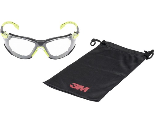 3M Schutzbrille mit schwarzer Tasche