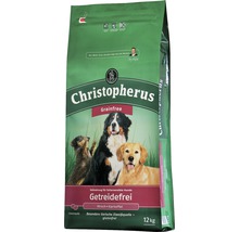 Christopherus aliments secs pour chiens, sans céréales, au cerf et aux pommes de terre, 12 kg