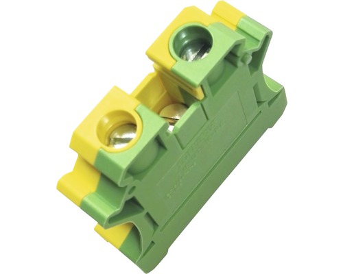 Borne de conducteur de protection Phoenix Contact UTI 16-PE vert/jaune 3073830 5 pièces