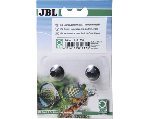 Ventouse à anneau JBL 5 mm, 2 unités