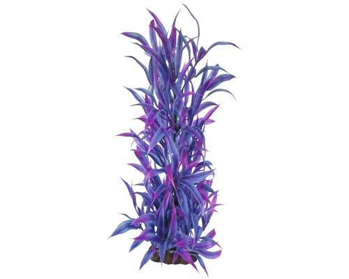Plante aquatique en plastique Deluxe X-Large n° 29 38 cm Plante d''aquarium décorative avec de longues feuilles