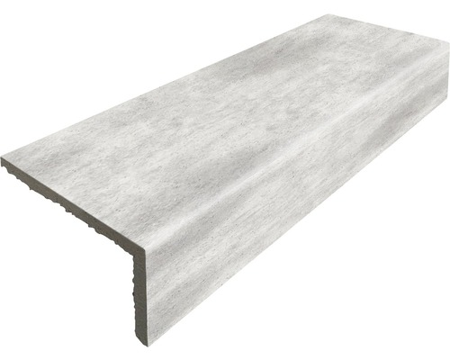 Barre longitudinale grès cérame Taurus gris clair 31x10,5cm