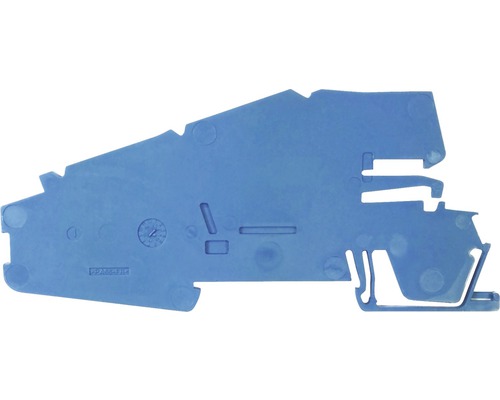 Support d’appui Phoenix Contact AB-PTI/3 bleu 3213974 10 pièces Plaque d''extrémité pour installations électriques
