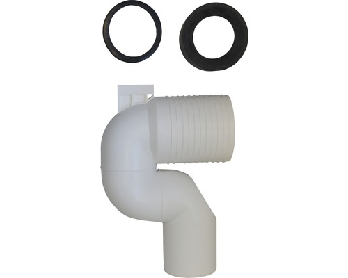 Villeroy & Boch coude d'évacuation Vario 87010000 165-275mm Siphon avec deux joints d''étanchéité