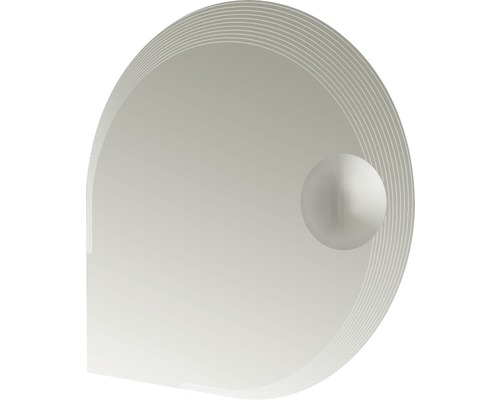 LED Badspiegel mit Kosmetikspiegel 90 cm 45012 IP 44 (fremdkörper- und spritzwassergeschützt)