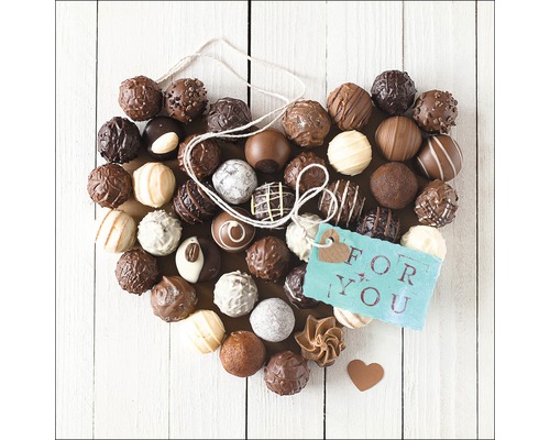 Glasbild Candies For You IV 30x30 cm GLA782