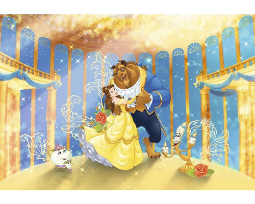 Papier peint panoramique papier 8-4022 Disney Edition 4 La Belle et la bête 8 pces 368 x 254 cm