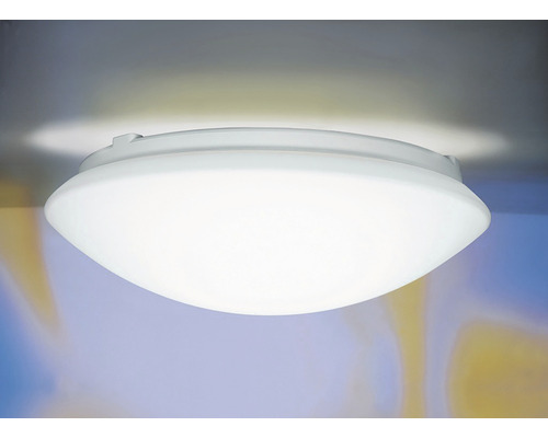 Éclairage à LED à encastrer blanc avec ampoule 400 lm 3 000 K blanc chaud Ø 60  mm carré plastique IP44 - HORNBACH