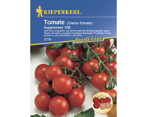 Graines de tomate cerise Kiepenkerl 'Supersweet F1'