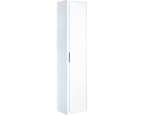 Armoire haute étroite avec une porte pour salle de bain