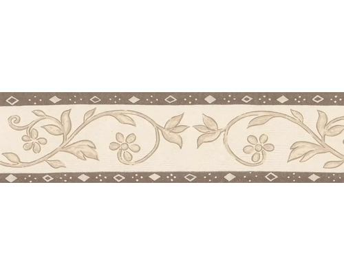 Frise 5241-71 Only Borders 9 Cappuccino vrille crème marron 5 m x 13 cm