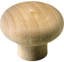 Bouton de meuble en bois