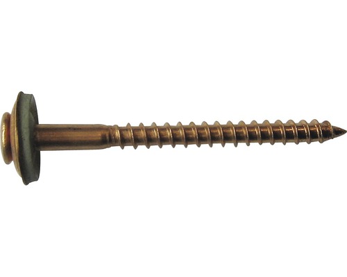 Vis à tôle avec rondelle d''étanchéité