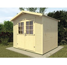 Gartenhaus weka WekaLine mit Fußboden 320 x 325 cm natur