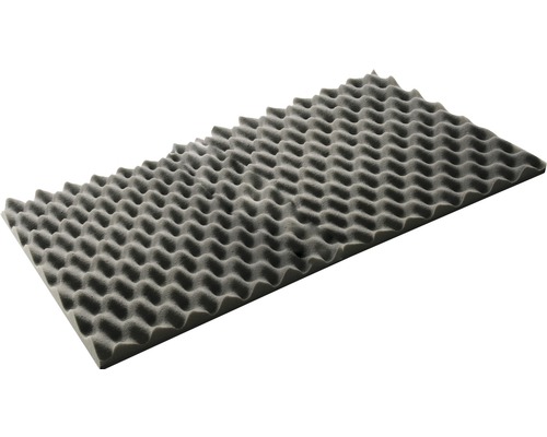 Mousse isolante acoustique Akupur plaque à excroissances 200x100x3 cm