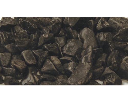 Gravier de marbre noir 8-16 mm, 1000 kg Pierres décoratives ornementales