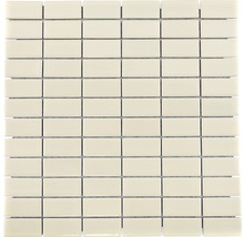Mosaïque en céramique, disposée de manière rectangulaire