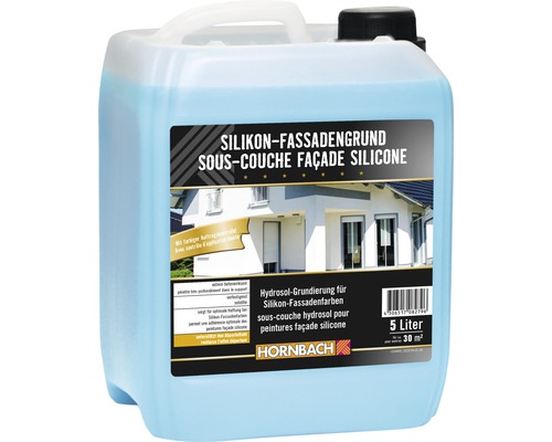 Sous-couche façade au silicone HORNBACH 5 l Sous-couche façade au silicone HORNBACH 5 l