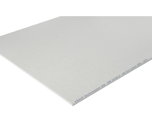 Plaque de plâtre Knauf panneau Miniform GKB 1500 x 1000 x 10 mm