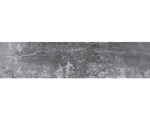 Carrelage pour sol en grès cérame fin Brickbold gris 8x33,15 cm Structure en béton grise pour projets de construction