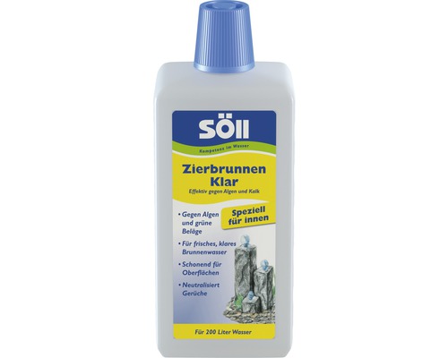 ZierbrunnenKlar Söll Speziell für innen 500 ml