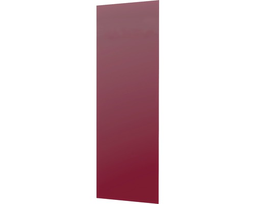 Chauffage en verre infrarouge Vitalheizung HVH500GS 40x120 cm rouge vin 500 Watts Panneau décoratif