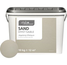 Seau d''enduit à effets teintée sable, 10 kg