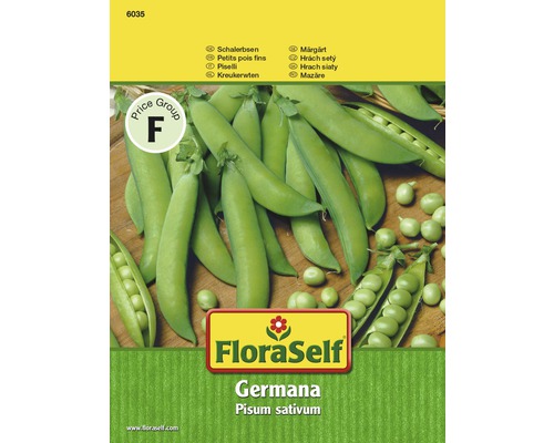 Pois 'Germana' FloraSelf semences non-hybrides semences de légumes