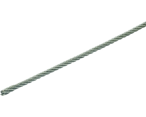 Câble d'acier Pösamo Ø 3 mm, 10 m acier galvanisé - HORNBACH Luxembourg