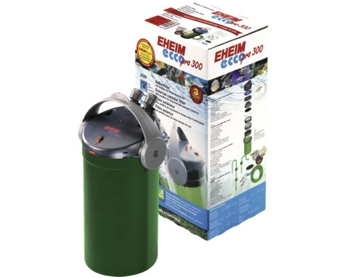 Filtre extérieur Eheim Ecco Pro 300 avec préfiltre et trois ans de garantie