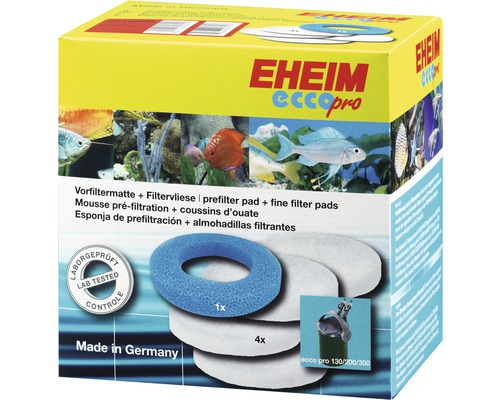 Kit filtrant Eheim éponge/crêpe filtrantes pour Ecco Pro