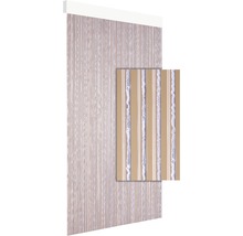 Rideau de porte Atlas blanc 90x210 cm