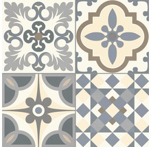 Feinsteinzeug Wand- und Bodenfliese Heritage grey in 19 verschiedenen Motiven 33,15 x 33,15 cm-thumb-2