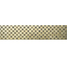 Quadratische Mosaikfliesen aus Glas in Schachbrettmuster