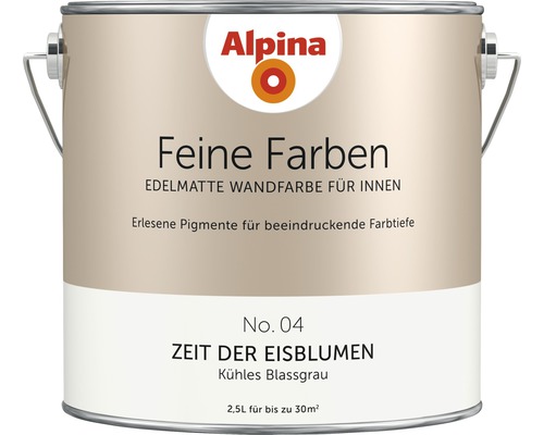 Alpina Feine Farben sans conservateur Zeit der Eisblumen 2,5 L