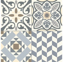 Feinsteinzeug Wand- und Bodenfliese Heritage grey in 19 verschiedenen Motiven 33,15 x 33,15 cm-thumb-10
