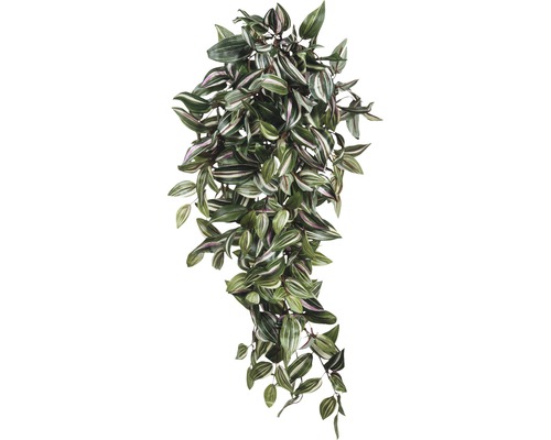 Plante artificielle Tradescantie hauteur 15 cm, vert