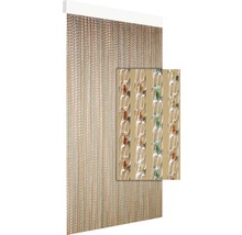 Türvorhang Milan braun-grün 90x210 cm