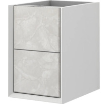 Meuble bas Baden Haus Bellagio largeur 35 cm gris pierre déjà monté 54876