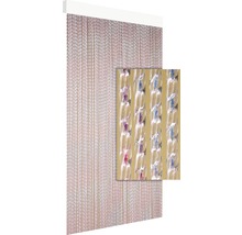 Türvorhang Milan braun-lila 90x210 cm