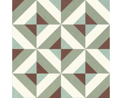 Fliesenmuster mit geometrischem Design für Wand- und Bodenbeläge