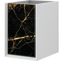 Meuble bas Baden Haus Bellagio largeur 35 cm pierre dorée déjà monté 54878