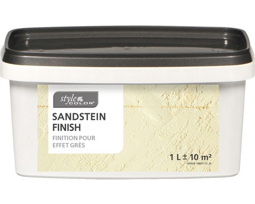 Style Color Sandstein Finish im Behälter