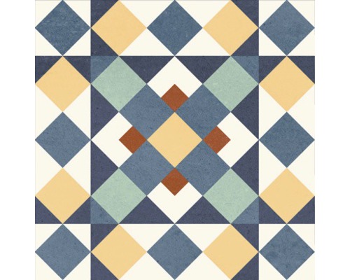 Dekorative Fliese mit geometrischem Muster für Wand und Boden